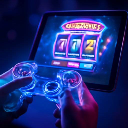 brac jackpot style game artwork on tablet